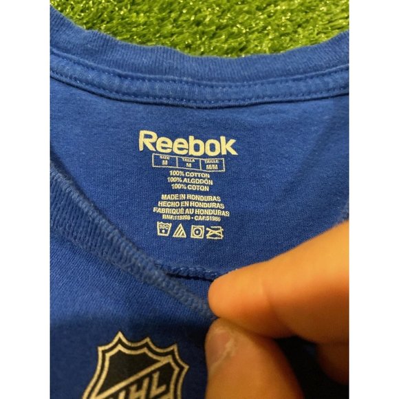 Retro Reebok St. Louis Blue Patrik Berglund #21 jersey t-shirt medium blue NHL - Picture 2 of 10
